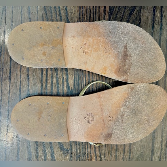 K.Jacques Septine band toe ring leather sandals - Picture 6 of 6